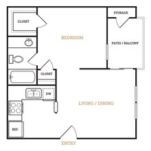A1 Renovated 2611 floor plan